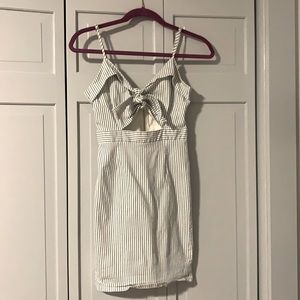 Size small striped MAIN STRIP dress